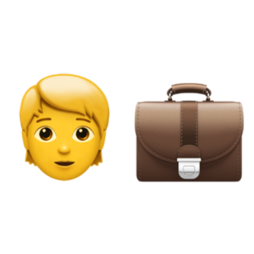 🧑💼 Emoji Domain iOS rendering